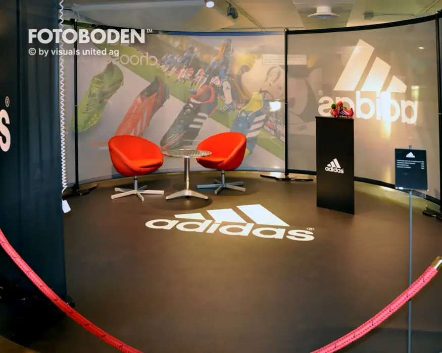 Adidas reklame-gulv-fotogulve