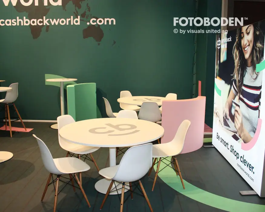 Messestand -vinylgulv-fotogulve
