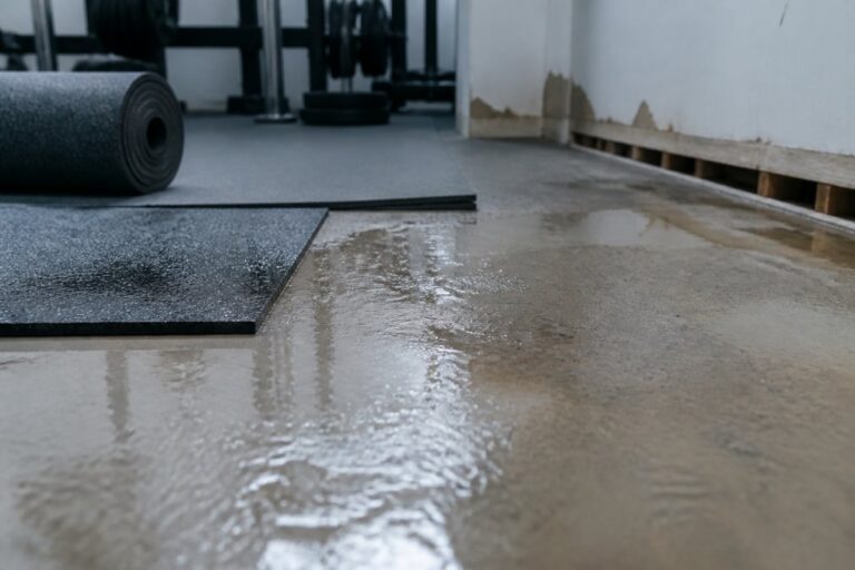 Undgå fugt under gulvet i fitnesscenter: 7 trin
