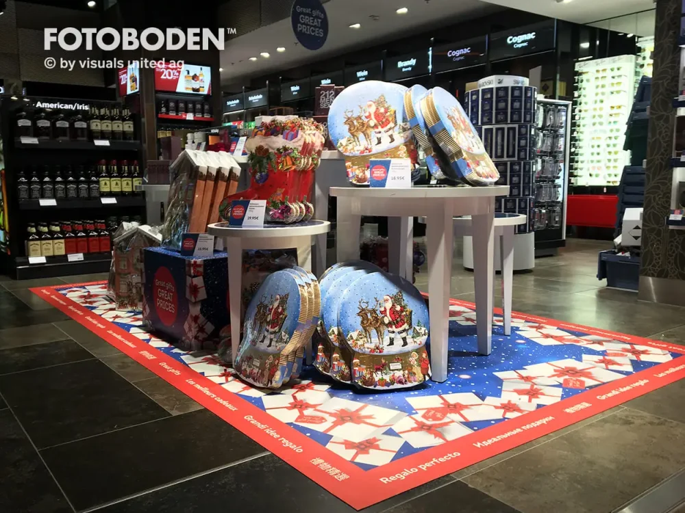 Retail printet vinyl-fotogulve